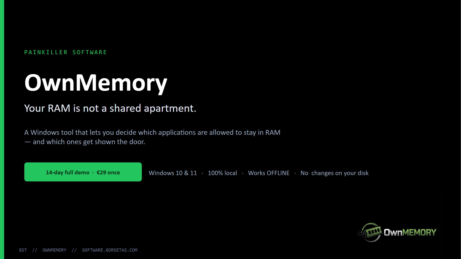 OwnMemory slide 1